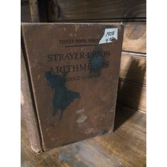 Strayer- Upton Arithmetics Middle Grades by George Drayton Strayer, 1928 HC - Picture 1 of 6